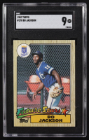 Bo Jackson 1987 Topps Future Stars #170 RC (SGC 9) at PristineAuction.com