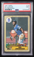 Bo Jackson 1987 Topps #170 RC (PSA 9) at PristineAuction.com