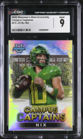 Bo Nix 2022 Bowman's Best University Campus Captains #CC-28 RC (CGC 9) at PristineAuction.com
