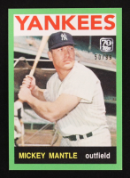 Mickey Mantle 2021 Topps x Mickey Mantle Green #31 #50/99 at PristineAuction.com