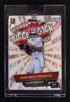 Fernando Mendoza 2025 Wild Card Comix Bloomington Shock Silver #FM010 #2/3 RC at PristineAuction.com