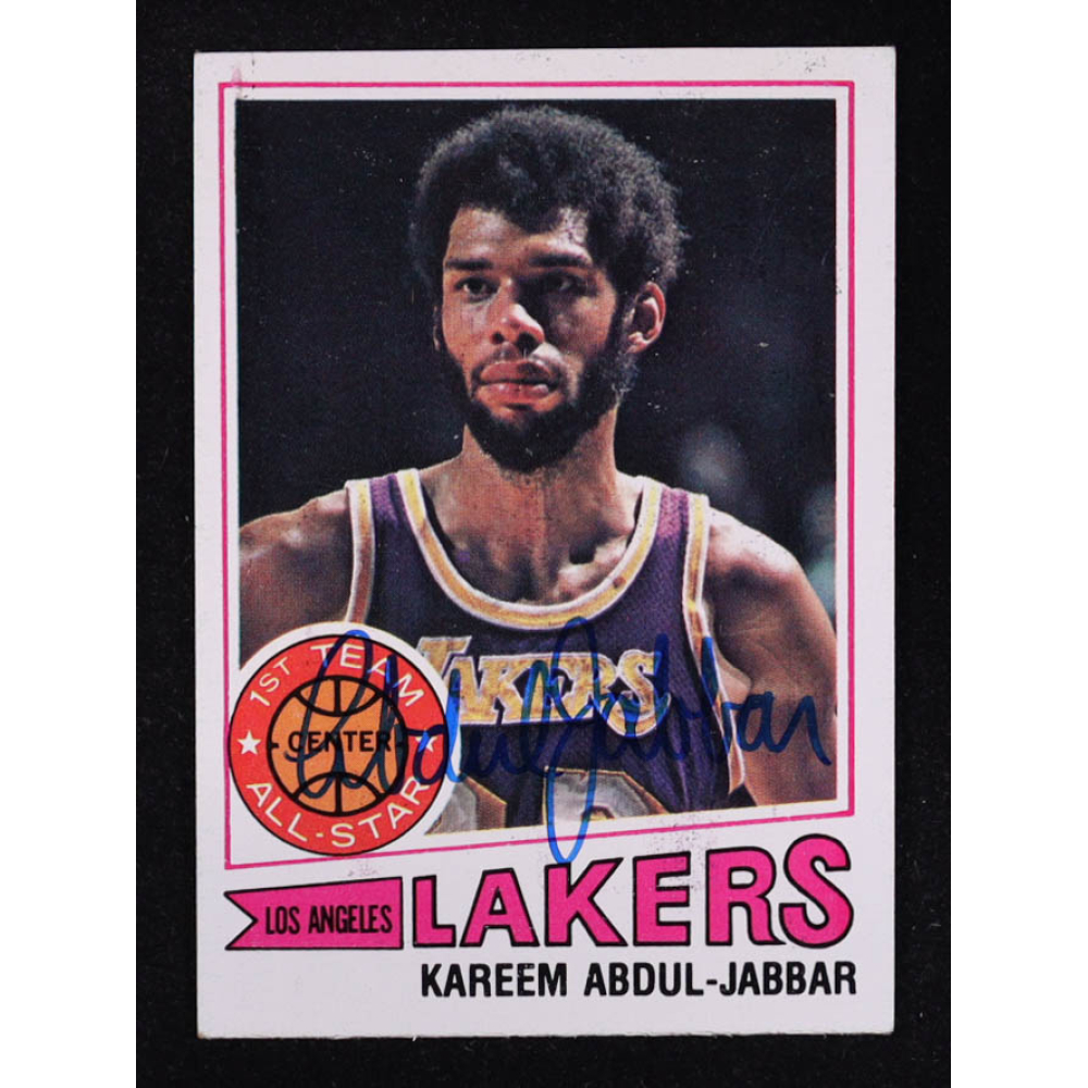 Kareem Abdul-Jabbar Signed 1969 NBAP Members #1 RC (PSA) | Pristine Auction