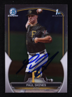 Paul Skenes Signed 2023 Bowman Chrome Draft #BDC14 RC (PSA) at PristineAuction.com