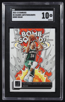 Giannis Antetokounmpo 2022-23 Panini Donruss Bomb Squad! #5 (SGC 10) at PristineAuction.com