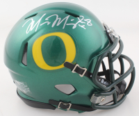 Marcus Mariota Signed Oregon Ducks Speed Mini Helmet (Mariota) at PristineAuction.com