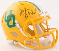 Marcus Mariota Signed Oregon Ducks Speed Mini Helmet (Mariota) at PristineAuction.com