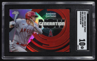 Shohei Ohtani 2022 Topps Chrome Update Generation Now #CNC-5 (SGC 10) at PristineAuction.com
