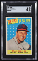 Stan Musial 1958 Topps All-Star #476 (SGC 4) at PristineAuction.com