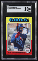 Pete Crow-Armstrong 2024 Topps Heritage #177 RC (SGC 10) at PristineAuction.com