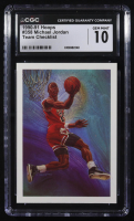 Michael Jordan 1990-91 Hoops #358 (CGC 10) at PristineAuction.com