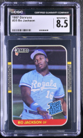Bo Jackson 1987 Donruss #35 RC (CGC 8.5) at PristineAuction.com