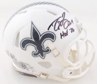 Drew Brees Signed Saints Salute To Service Alternate Speed Mini Helmet Inscribed "HOF '26" (Beckett) at PristineAuction.com