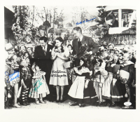 "The Wizard of Oz" 16x18.5 Photo Cast-Signed & Inscribed By (4) with Mickey Carroll, Jerry Maren, Karl Slover & Ruth Duccini (JSA) at PristineAuction.com
