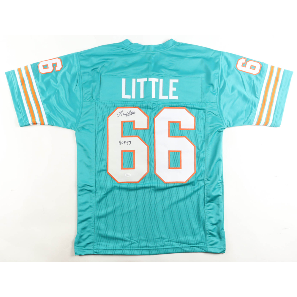 Larry Little Signed Jersey Inscribed "HOF 93" (JSA) at PristineAuction.com