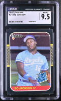 Bo Jackson 1987 Donruss #35 RC (CGC MINT 9.5) at PristineAuction.com