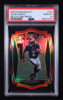 Jalen Hurts 2020 Select Prizm Red Die Cut #150 RC (PSA 10) at PristineAuction.com