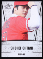 Shohei Ohtani 2018 Leaf Draft Silver #DS01 RC at PristineAuction.com