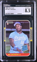 Bo Jackson 1987 Donruss #35 RC (CGC 8.5) at PristineAuction.com