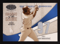 Eddie Murray 2004 Leaf Certified Materials Fabric of the Game Jersey Year #37 #43/97 at PristineAuction.com