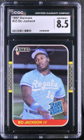 Bo Jackson 1987 Donruss #35 RC (CGC 8.5) at PristineAuction.com