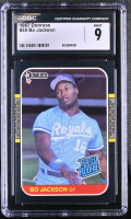 Bo Jackson 1987 Donruss #35 RC (CGC 9) at PristineAuction.com