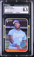 Bo Jackson 1987 Donruss #35 RC (CGC 8.5) at PristineAuction.com