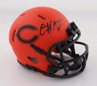 Caleb Williams Signed Bears Rave Alternate Speed Mini Helmet (JSA) at PristineAuction.com