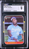 Bo Jackson 1987 Donruss #35 RC (CGC 9) at PristineAuction.com