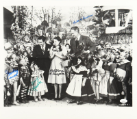 "The Wizard of Oz" 16x18.5 Photo Cast-Signed & Inscribed By (4) with Mickey Carroll, Jerry Maren, Karl Slover & Ruth Duccini (JSA) at PristineAuction.com
