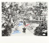 "The Wizard of Oz" 16x18.5 Photo Cast-Signed By (4) with Mickey Carroll, Jerry Maren, Karl Slover & Ruth Duccini (JSA) at PristineAuction.com