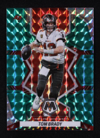 Tom Brady 2022 Panini Mosaic Mosaic Green #182 at PristineAuction.com