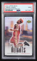 LeBron James 2003 Upper Deck City Heights LeBron James #NNO RC (PSA 9) at PristineAuction.com