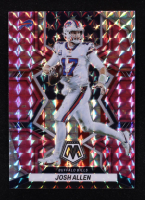 Josh Allen 2022 Panini Mosaic Mosaic Camo Pink #253 NP at PristineAuction.com
