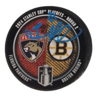 Brad Marchand Signed Panthers 2024 Stanley Cup Champions Commemorative Logo Hockey Puck (Marchand) at PristineAuction.com