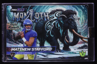 Matthew Stafford 2025 Wild Card Alumination Dino-Might Pro-Look Painted Mammoth Mojo #DMPMM310b-MS #1/1 at PristineAuction.com