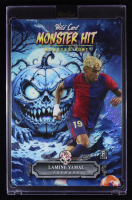 Lamine Yamal 2025 Wild Card Monster Hit Monster Hunt Pumkin Blue Shimmer #HBMM-LY #1/1 RC at PristineAuction.com