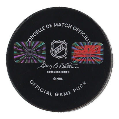 Jeremy Swayman Signed Bruins Logo Official Game Hockey Puck (Swayman) at PristineAuction.com Jeremy Swayman Signed Bruins Logo Official Game Hockey Puck (Swayman) at PristineAuction.com