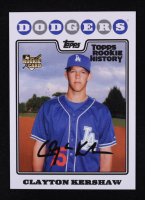 Clayton Kershaw 2008 Topps Update #UH240 RC at PristineAuction.com