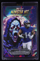 Cam Skattebo 2025 Wild Card Monster Hit Monster Hunt Mammoth Ghoul Rainbow Foil #HBMM-CS #1/1 RC at PristineAuction.com