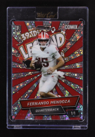 Fernando Mendoza 2025 Wild Card Comix Silver Disco #FM011 #1/1 RC at PristineAuction.com