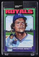 George Brett 2020 Topps Project 2020 #344 / Jacob Rochester at PristineAuction.com
