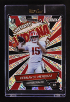 Fernando Mendoza 2025 Wild Card Comix Indiana Crosshatch Silver #FM04 #1/4 RC at PristineAuction.com