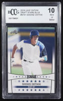 Shohei Ohtani 2018 Leaf Ohtani Draft Stars Blue #ST01 RC (BCCG 10) at PristineAuction.com