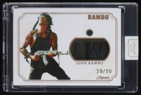 John Rambo 2024 Keepsake Edition Dog Tag Relic Rambo II #183 #39/50 at PristineAuction.com