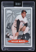 Willie Mays 2022 Topps Project 100 #63 / Steven Savoca at PristineAuction.com