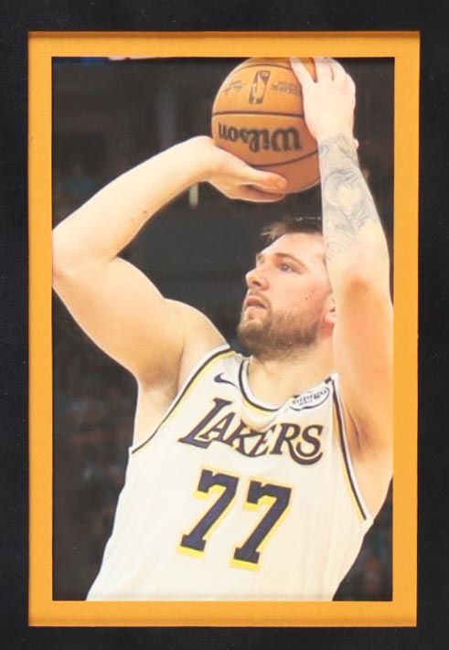 Luka Doncic Signed Custom Framed Jersey Display with Photos (JSA) at PristineAuction.com Luka Doncic Signed Custom Framed Jersey Display with Photos (JSA) at PristineAuction.com