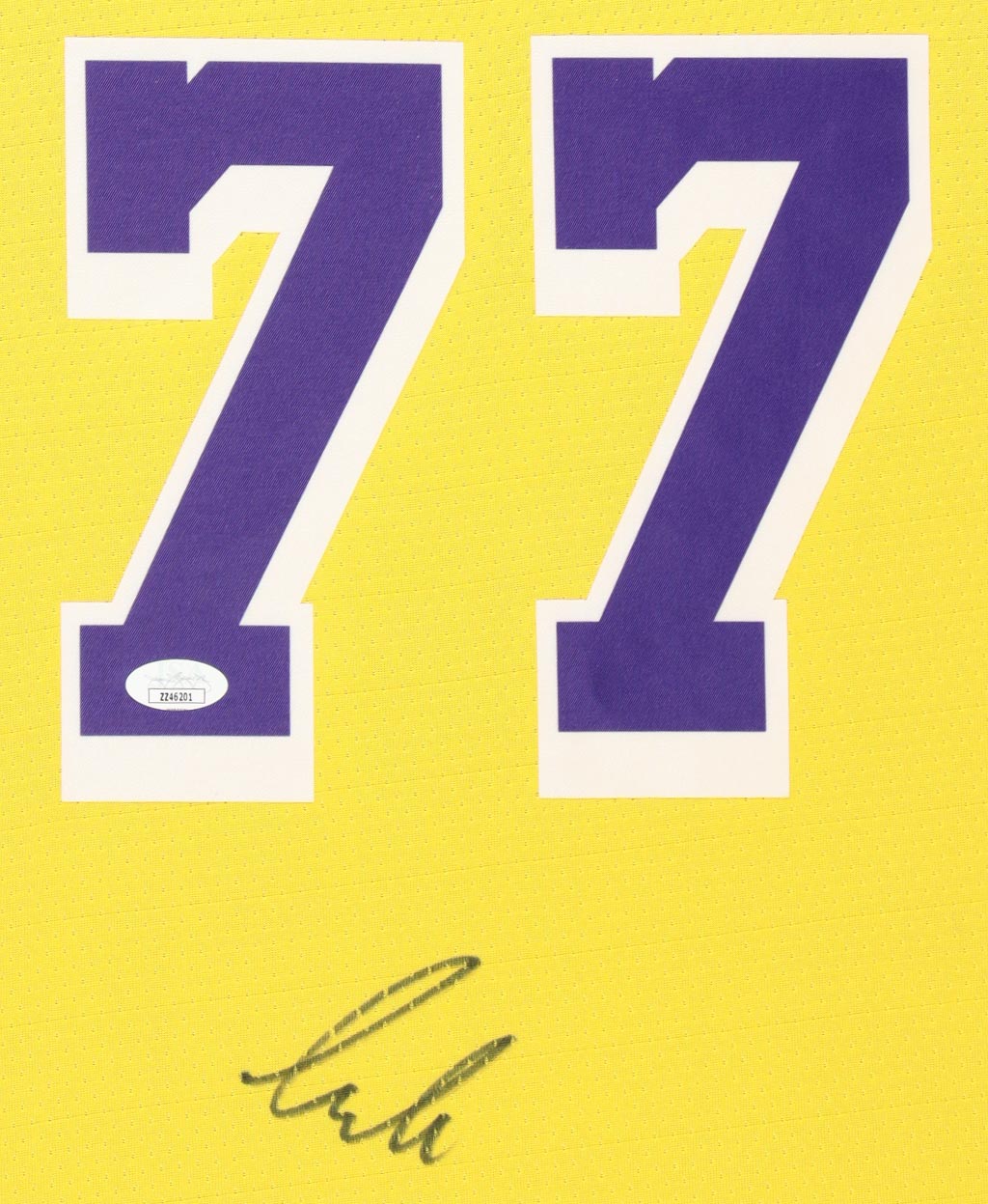 Luka Doncic Signed Custom Framed Jersey Display with Photos (JSA) at PristineAuction.com Luka Doncic Signed Custom Framed Jersey Display with Photos (JSA) at PristineAuction.com