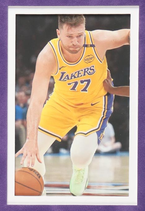 Luka Doncic Signed Custom Framed Jersey Display with Photos (JSA) at PristineAuction.com Luka Doncic Signed Custom Framed Jersey Display with Photos (JSA) at PristineAuction.com