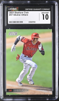 Shohei Ohtani 2021 Stadium Club #37 (CGC GEM MINT 10) at PristineAuction.com