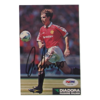 Gary Neville Signed Manchester United 4x6 Photo (PSA) at PristineAuction.com